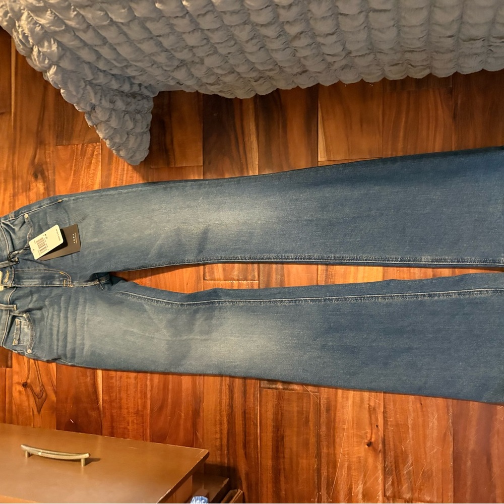 Current/Elliott The Side Street High Rise Flare Jeans Size 24 NWT $188 (0392) - Picture 3 of 10